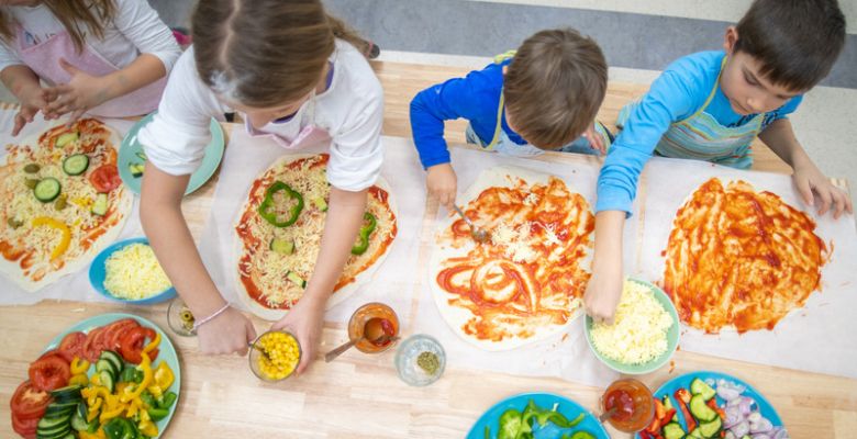 aulas de culinária no currículo escolar